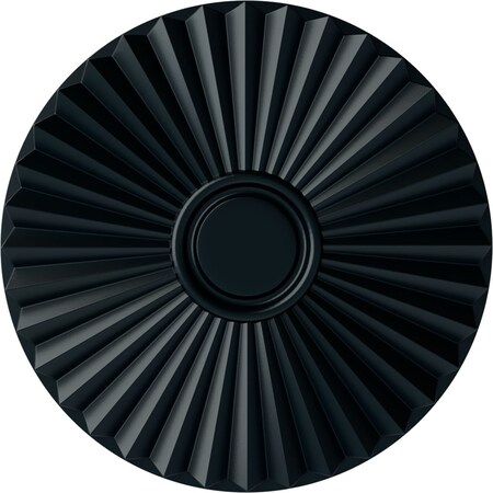 Shakuras Ceiling Medallion (For Canopies up to 5"), Hand-Painted Night Shade, 19 3/4"OD x 1 3/8"P